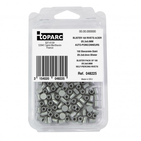 Стальные заклепки Ø 5.3x8.0 мм GYS 048225